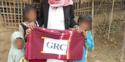 اتحاد روهنجيا أراكان وGRC تقومان بتوزيع 5330 بطانية على أسر روهنجية في أراكان