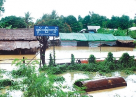 رئيس ميانمار يعلن حالة الطوارىء في 4 أقاليم جراء الفيضانات العارمة