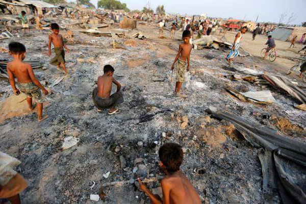 أكثر من 500 عائلة روهنغية في أراكان يواجهون خطر التشرد بسبب التعنت الحكومي