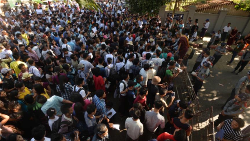 التخطيط لسلسلة احتجاجات كبيرة مناهضة للروهنغيا في ميانمار