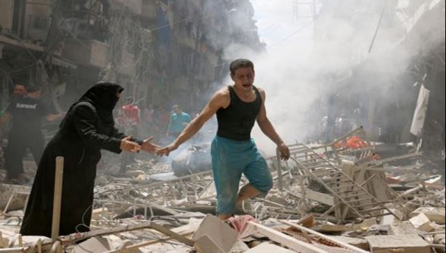 تواصل الغارات على حلب لليوم العاشر