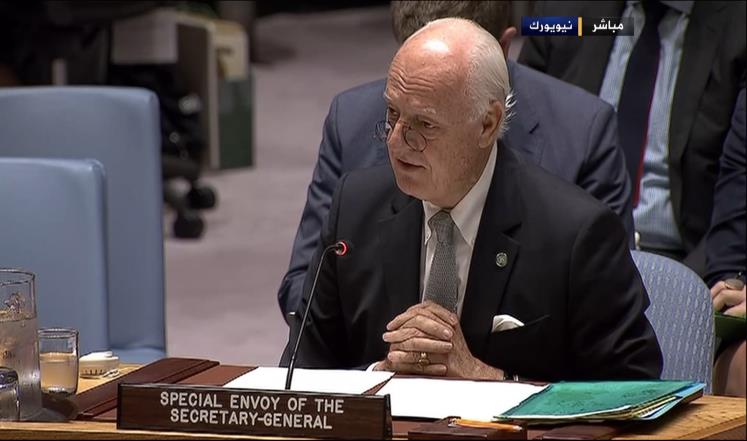 دي ميستورا: ما يجري في حلب يرقى لجرائم حرب