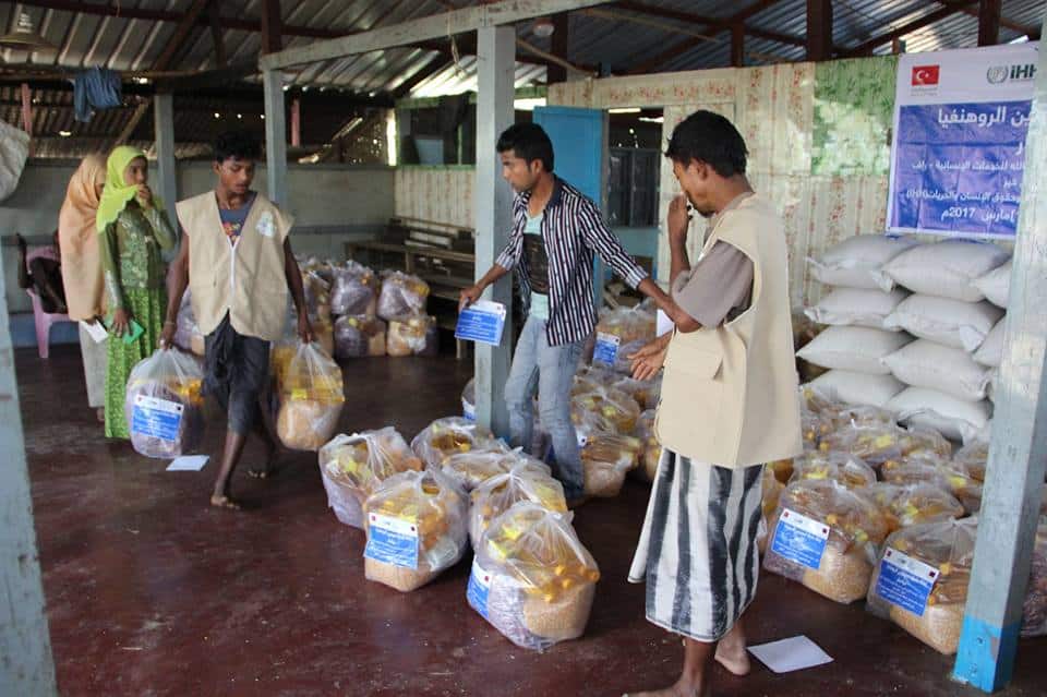 "راف" تنفذ مشروعاً إغاثيا لـ 7000 نازح روهنغي في ميانمار