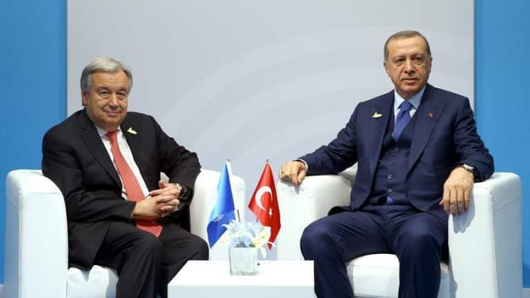 أردوغان وغوتيريش يبحثان هاتفيا الأزمة الإنسانية في "أراكان"
