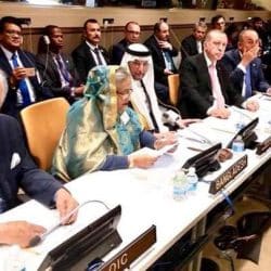 فريق اتصال مسلمي الروهنغيا في ميانمار يعقد اجتماعه بنيويورك
