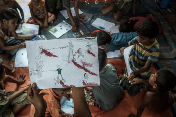 "المدارس".. ملاذ آمن ونادر لأطفال الروهنغيا
