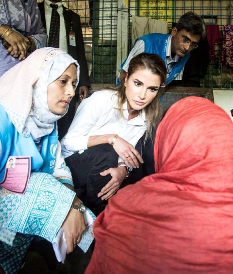 فيديو | الملكة رانيا بعد زيارة الروهنغيا : يتعرضون للتطهير والعالم لا يرى المسلمين كضحايا