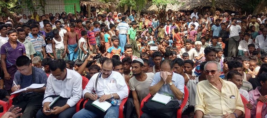 في زيارة لأراكان.. دبلوماسيون دوليون يؤكدون لمسلمي الروهنغيا تضامنهم ودعمهم