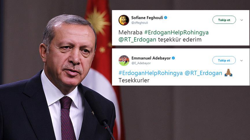 الجزائري فيغولي والطوغولي آديبايور يناشدون أردوغان لمُساعدة الروهنغيا
