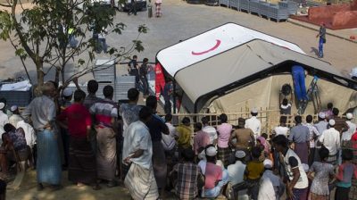 تركيا تبدأ تشييد مستشفى ميدانيا للاجئي الروهنغيا في بنغلادش