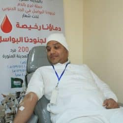200 متبرع بالدم من الجالية الروهنغية بالسعودية للجنود المرابطين