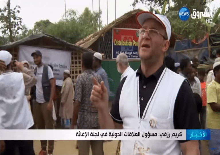 عضو لجنة الإغاثة الجزائرية كريم رزقي يروي الحكاية: “هكذا حولنا المساعدات الموجهة لغزة إلى مسلمي ميانمار ”