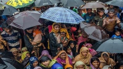 700 ألف من لاجئيّ الروهنغيا يواجهون الأعاصير في بنغلادش