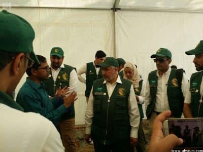 مركز الملك سلمان يتفقد مشروع المستودعات المخصصة للاجئين الروهنغيا في بنغلادش