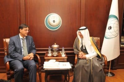 أمين عام منظمة "OIC" يناقش قضية الروهنغيا مع مبعوث كندا لدى المنظمة