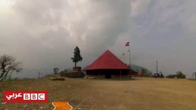 قصر ملكي نصفه بالهند والآخر في ميانمار