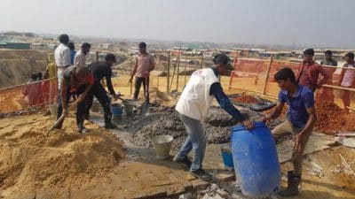 أطباء بلا حدود تفتح مستشفىً في قلب أحد المخيمات الكبيرة التي تؤوي اللاجئين الروهنغيا