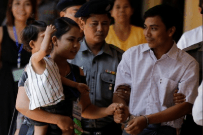 محامو صحفيي رويترز يطلبون من محكمة في ميانمار إسقاط الدعوى ضدهما