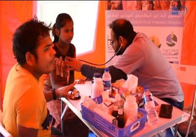 قوافل إماراتية تعالج 30 ألف لاجئ من الروهنغيا