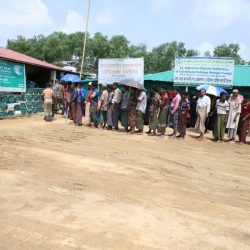 استمرار المساعدات الرمضانية للاجئي الروهنغيا من مركز سلمان للإغاثة