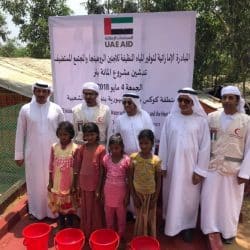 وفد إماراتي يتفقد المشاريع الإماراتية لإغاثة اللاجئين الروهنغيا في بنغلادش