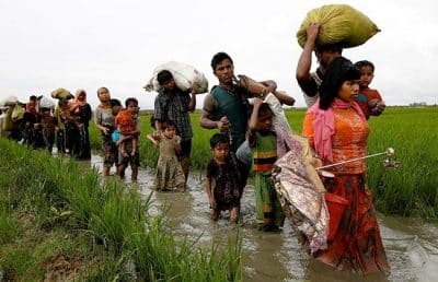 نقل الآلاف من مسلمي الروهنغيا إلى مناطق أكثر أمنا في بنغلادش
