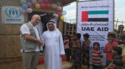 دور مؤثر لدولة الإمارات في دعم اللاجئين الروهنغيا والتخفيف من معاناتهم