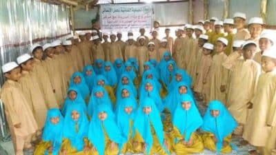 جمعية عُمانية تختتم بناء مدرسة على حدود بنغلادش