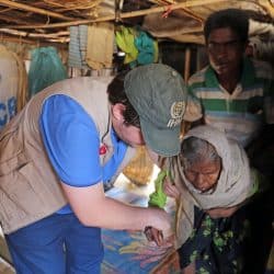 IHH تلبي نداء الشاب الأراكاني