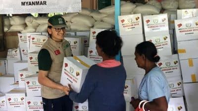 تركيا لا تترك المسلمين وحدهم في ميانمار