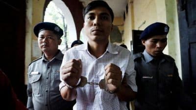 شاهد من شرطة ميانمار: الشرطة اطلعت على محتويات هواتف صحفيي رويترز دون إذن