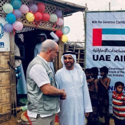 وفد إماراتي يتفقد المشاريع الإماراتية لإغاثة اللاجئين الروهنغيا في بنغلادش