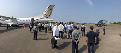 صور.. أعضاء مجلس الأمن الدولي يصلون ميانمار لبحث أزمة الروهنغيا