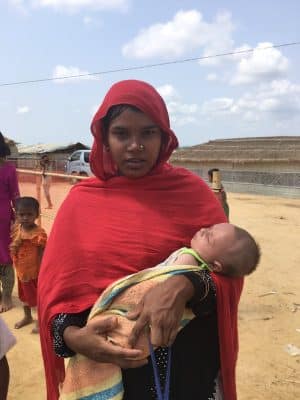 الأمم المتحدة: 60 طفلا تقريبا يولدون يوميا بمخيمات الروهنغيا في بنغلادش