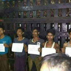 ميانمار تعتقل 10 من الروهنغيا بينهم فتيات بتهمة السفر إلى العاصمة القديمة