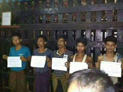 ميانمار تعتقل 10 من الروهنغيا بينهم فتيات بتهمة السفر إلى العاصمة القديمة