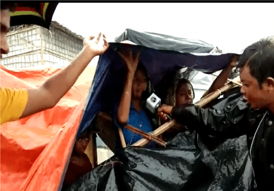 الرياح والأمطار الموسمية تزيدان من معاناة اللاجئين الروهنغيا في بنغلادش