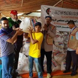 بالصور.. قافلة جزائرية تصل مخيمات اللاجئين الروهنغيا