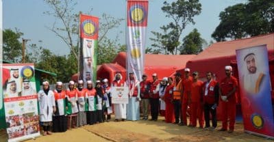 “زايد العطاء” تفتح باب التطوع للأطباء في المستشفى الميداني لعلاج لاجئي الروهنغيا في بنغلادش