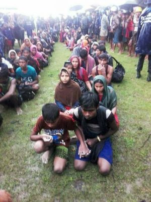 العثور على 104 اشخاص على متن قارب معطل قبالة سواحل ميانمار