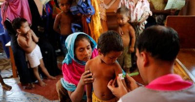 الشارقة للإعلام تتبرّع بـ 3 ملايين درهم لعلاج لاجئي الروهنغيا