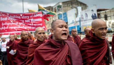 الرهبان البوذيون المتشددون في ميانمار يتعهدون بمواصلة حملتهم ضد الروهنغيا