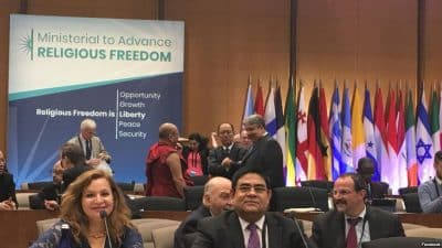 قضية الروهنغيا حاضرة في اجتماع بواشنطن للدفاع عن حرية الأديان في العالم