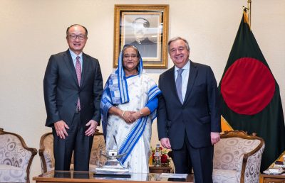 الأمين العام للأمم المتحدة يزور مخيم الروهنغيا في بنغلادش