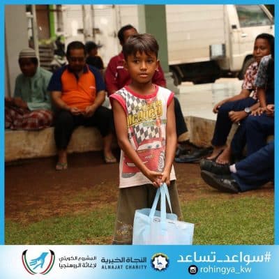 انتهاء المرحلة الثانية من الحملة الكويتية لإغاثة الروهنغيا