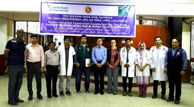 فريق مركز الملك سلمان يتفقد مخيمات الروهنغيا ببنغلادش