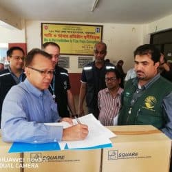 فريق مركز الملك سلمان يتفقد مخيمات الروهنغيا ببنغلادش