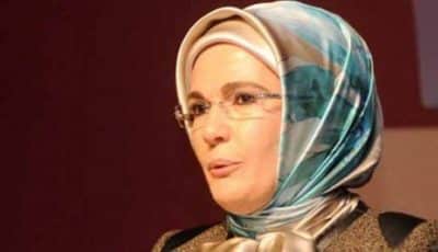 أمينة أردوغان تطلع نظيراتها على مأساة الروهنغيا في قمة الناتو