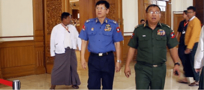 ضابط عسكري يهدد بالاعتداء على الصحفيين في ميانمار