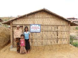 حملة كويتية تنتهي من بناء 20 منزلا للروهنغيا في بنغلادش